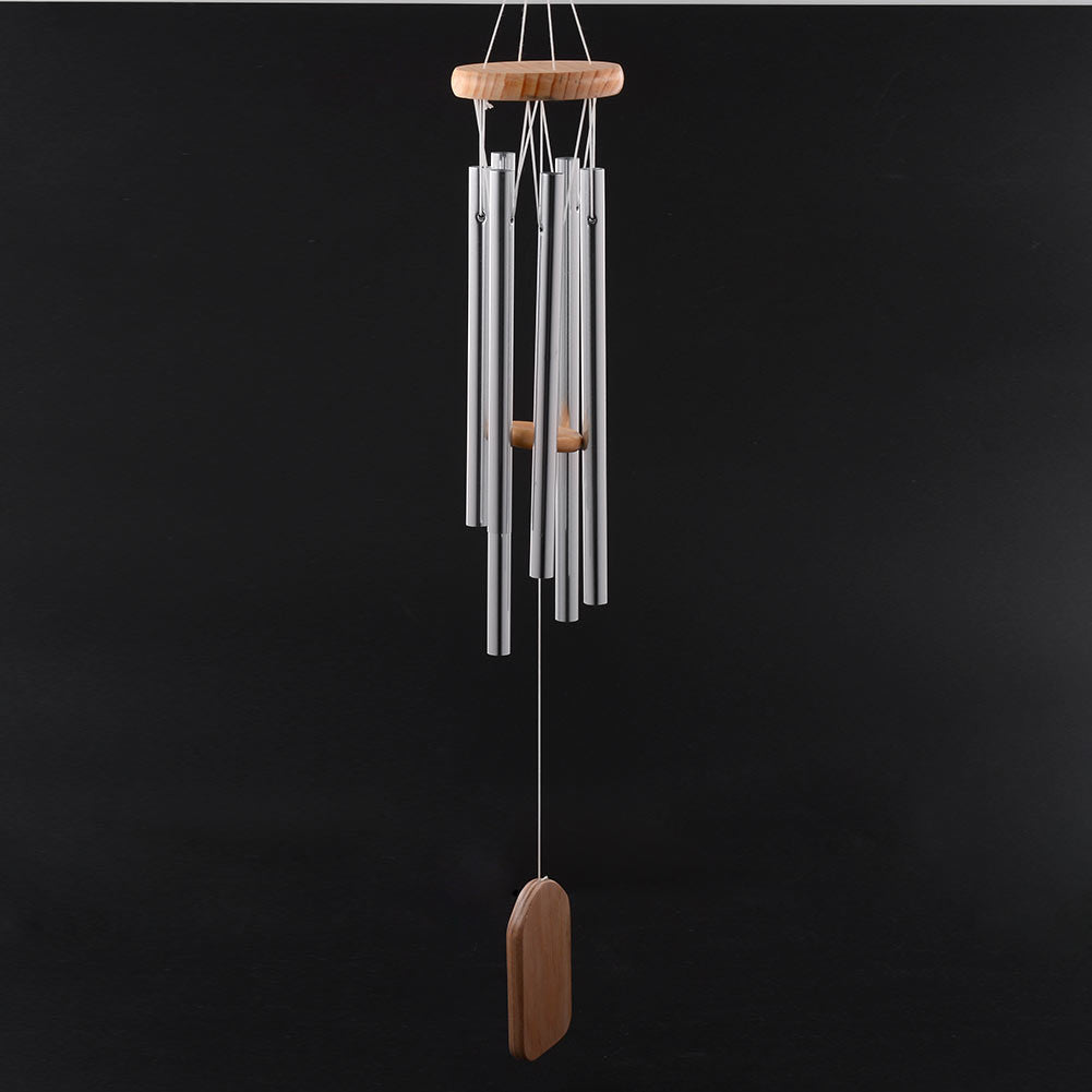 Carillon éolien Feng Shui 6 tubes Métal – UniversFengShui