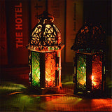 Photophore Vintage Style Lanterne Marocaine - Métal