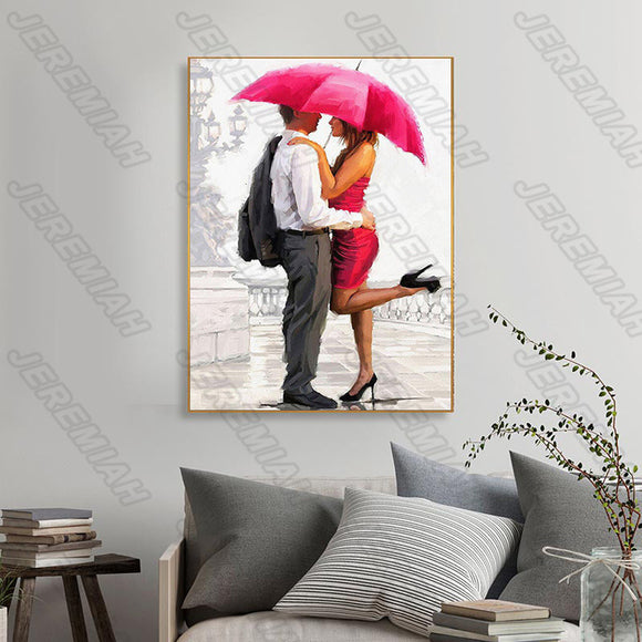 Affiche Murale Couple Amoureux